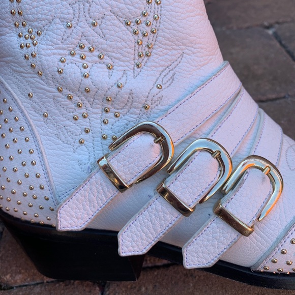 Anine Bing White Penny Boots, Sz 39 EU, 8 US - Picture 10 of 10